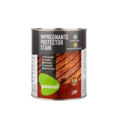 STAIN INCOL PROTEC IMPREG 1/4 G 656178 PASSOL