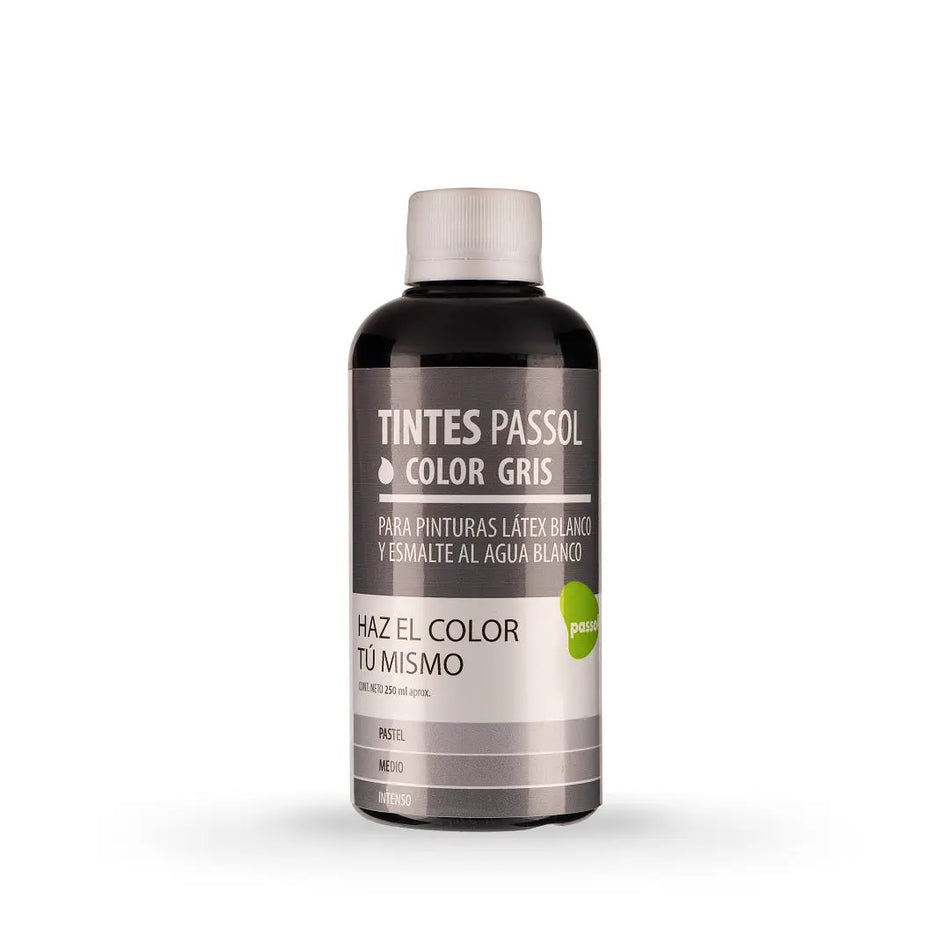 PIGMENTO GRIS BOTELLA 250 ML 0440009 PASSOL