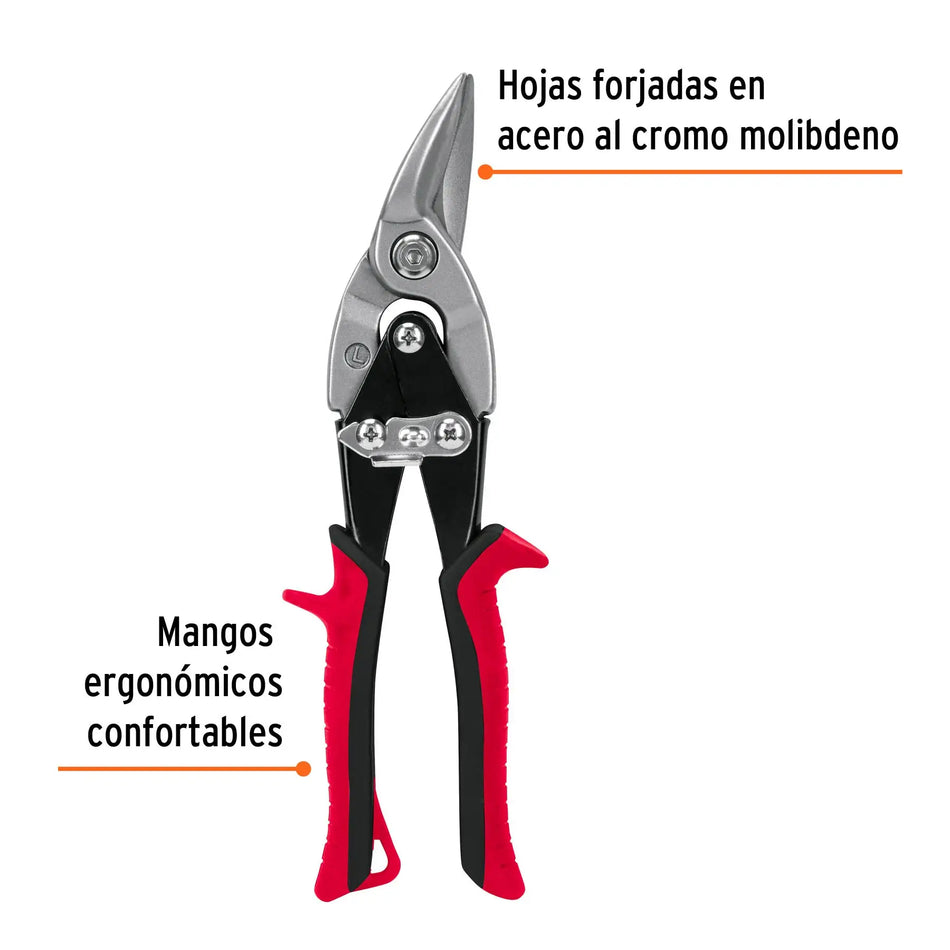 10 INCH LEFT CUT AVIATION SNIPS TRUPER 18534