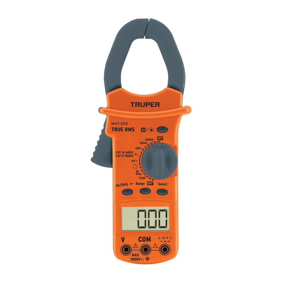 MULTIMETRO TENAZA MUT-202 TRUPER