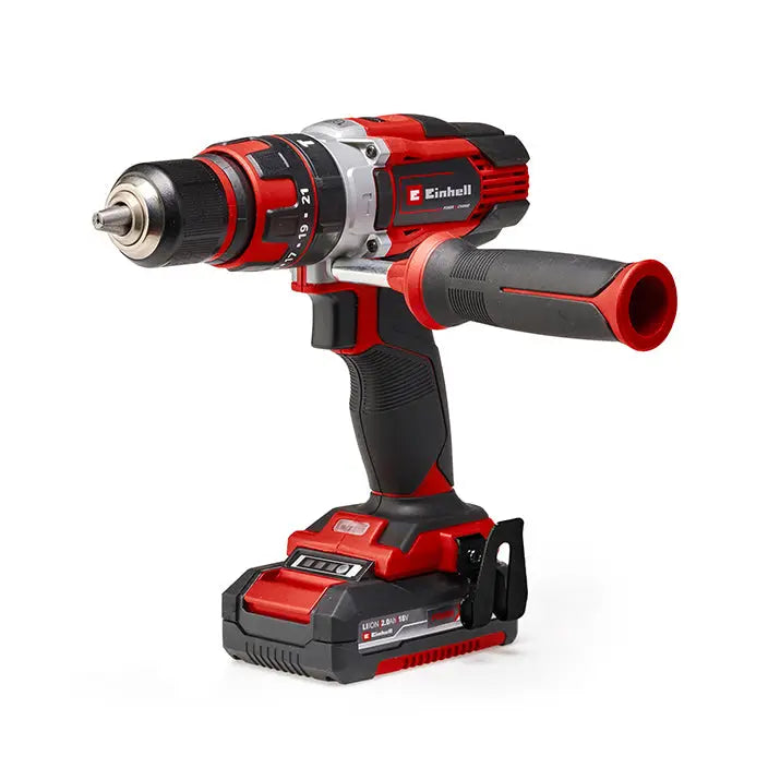 EINHELL 18V CORDLESS HAMMER DRILL 2 BAT+ CHARGER 4513935