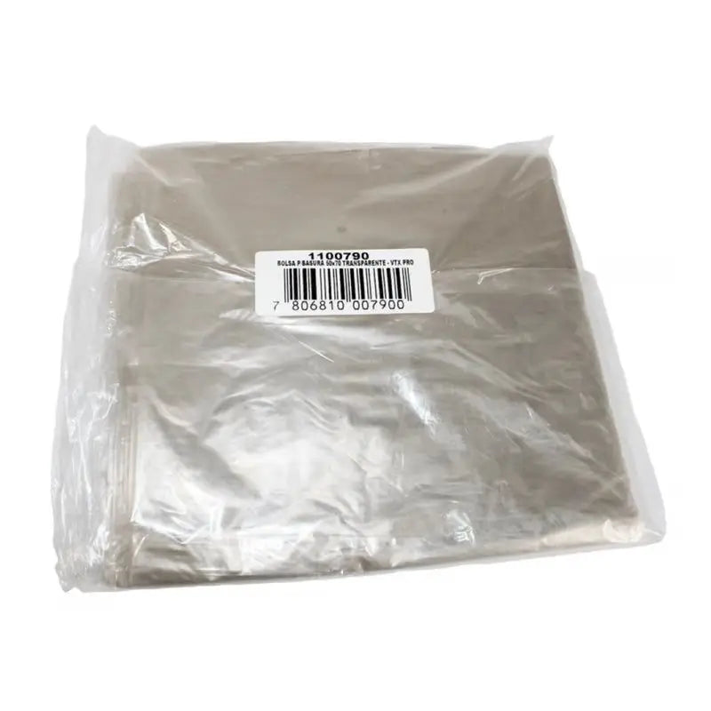 BOLSA BASURA 50 X 70 TRANSPARENTE VIRUTEX PRO