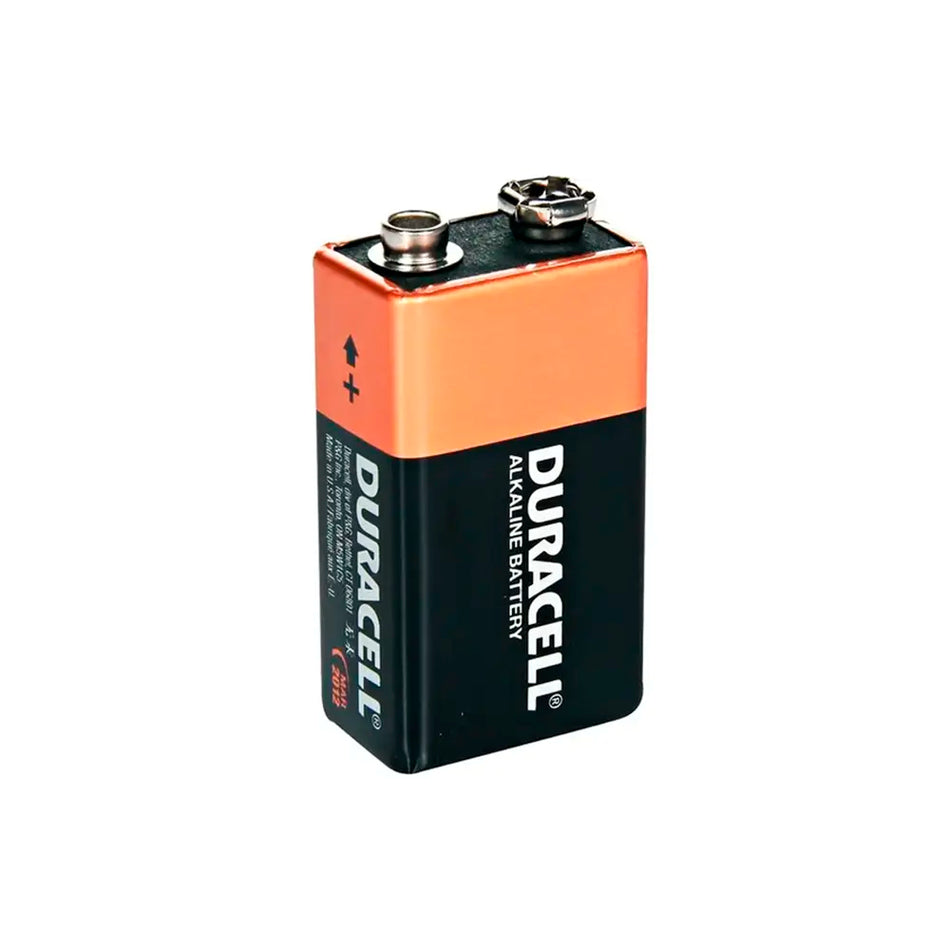BATERIA ALCALINA 9V DURACELL X UNID