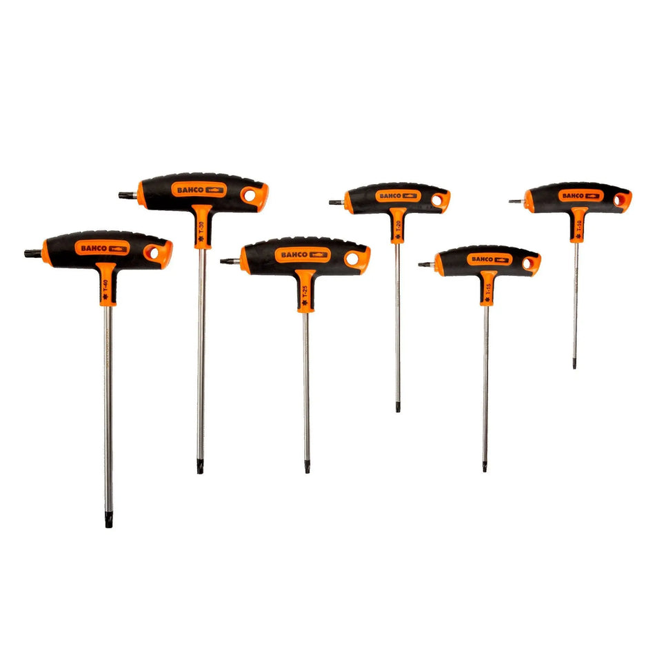 JUEGO TORX TIPO T T10 - T40 6 PZ BAHCO 903T-2