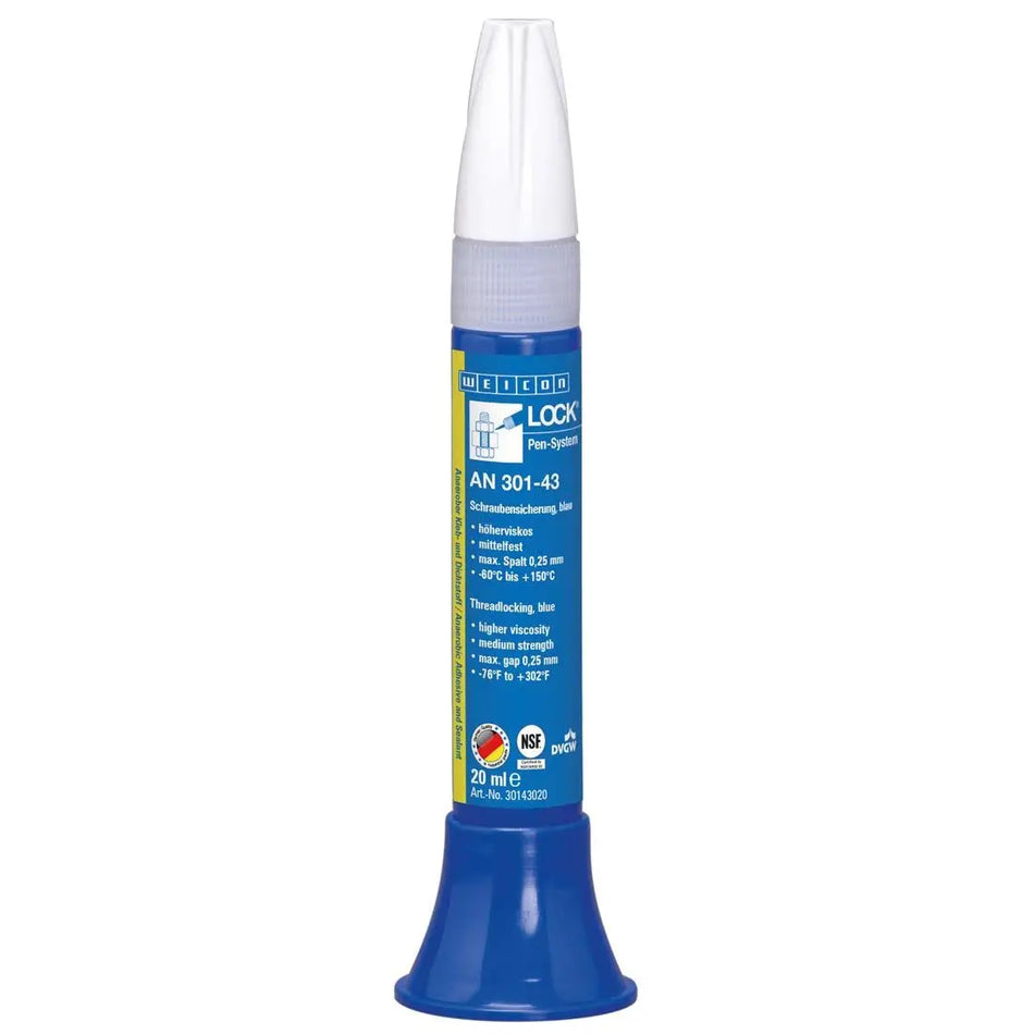 TRABAPERNO TORQUE MEDIO 243 20 ML NSF 301-43 WEICON