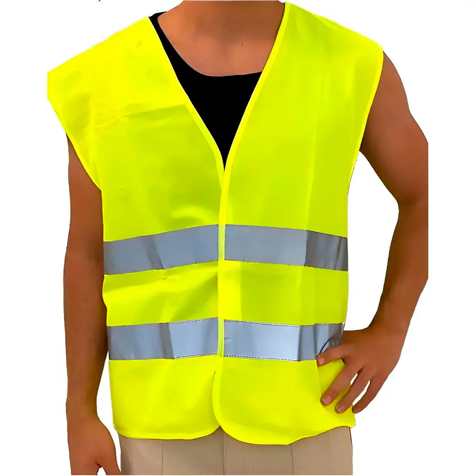 CHALECO REFLECTANTE AMARILLO TALLA UNIVERSAL