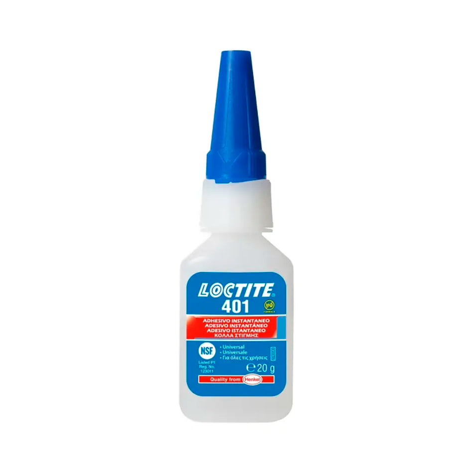 ADHESIVO CIANOCLIRATO P/ORING LOCTITE 401 20 GR