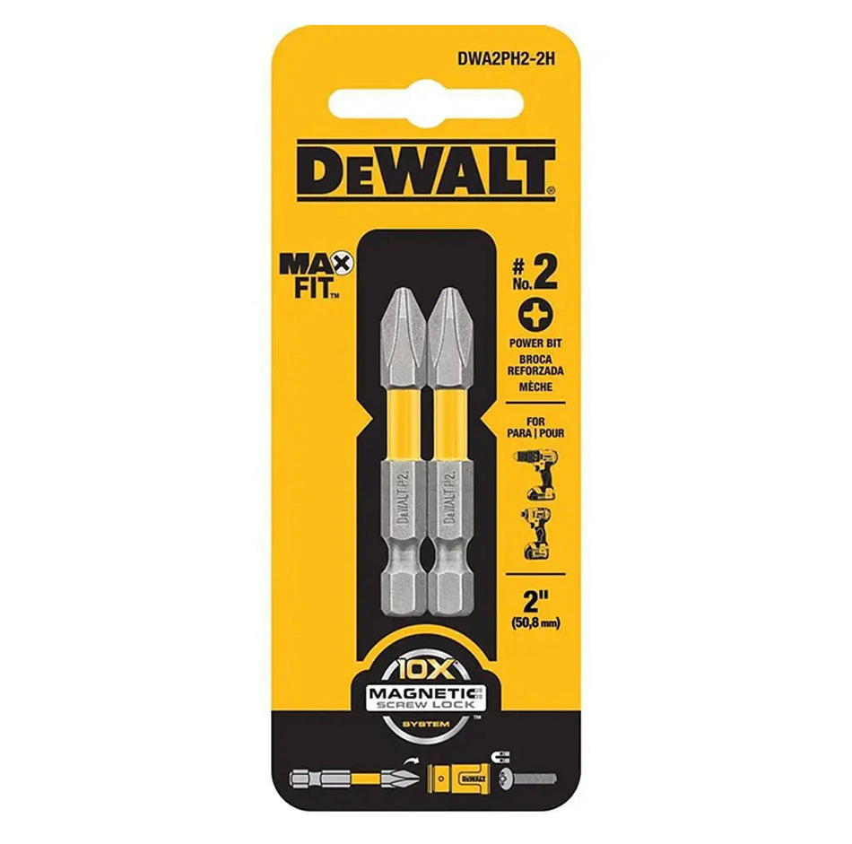 PUNTA PH2 50 MM X UNIDAD DWA2PH2 DEWALT