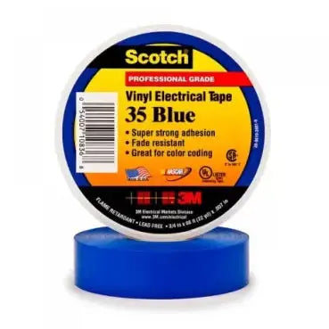 CINTA AISLANTE SUPER 35 AZUL 20 MTS 3M