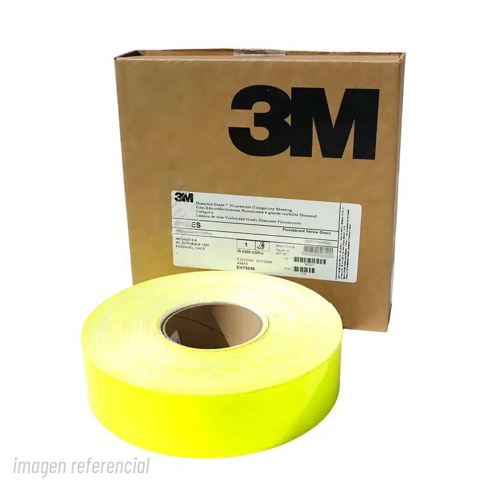 CINTA REFLECTANTE AMARILLA 48 MM 3M