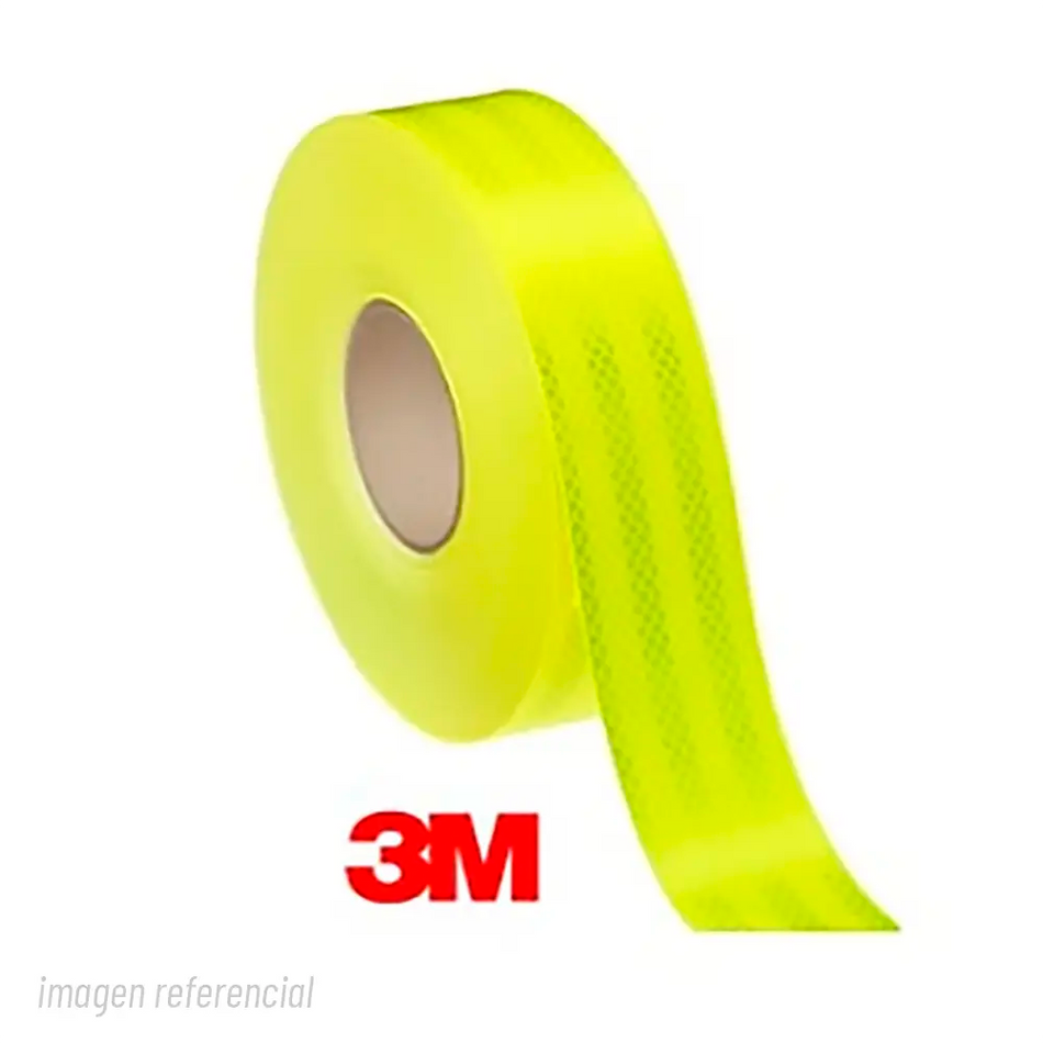 CINTA REFLECTANTE VERDE MINERA 3M MTS