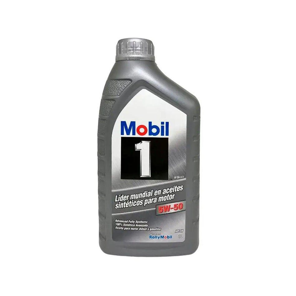 ACEITE MOTOR 5W50 MOBIL LITRO
