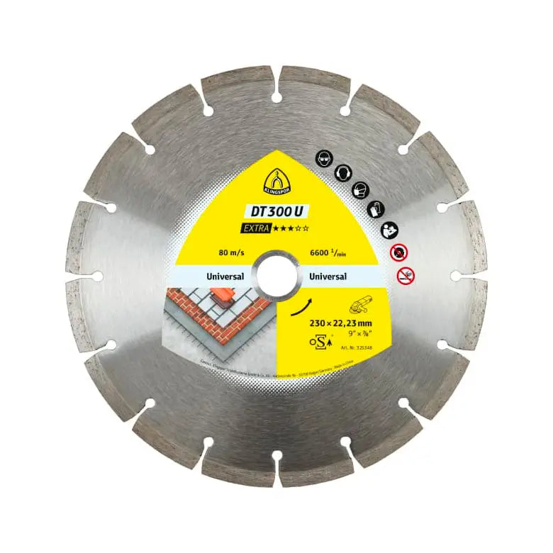 DISCO DIAMANTADO 180 MM DT300U KLINGS 325347