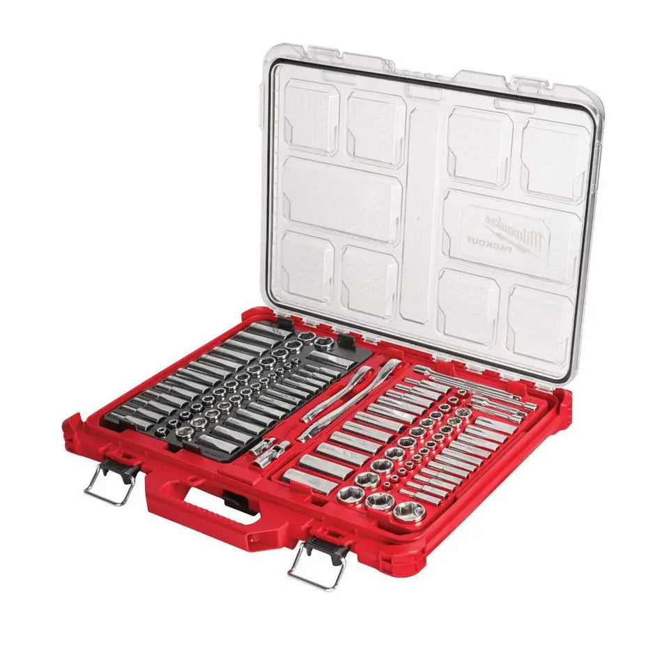 JUEGO DADOS 1/4-3/8 METRICOS 106 PZ PACKOUT 48-22-9486