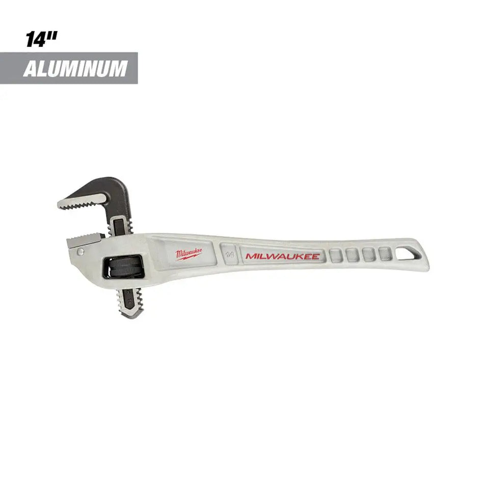 LLAVE STILLSON 14 PULG ALUMINIO OFFSET MILWAUKEE 48-22-7184
