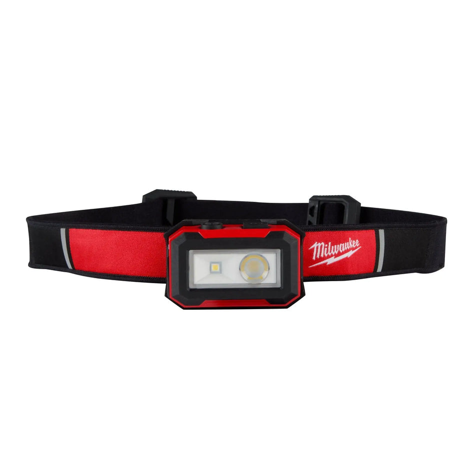 LINTERNA 450 LUMENES DE CASCO RECARGABLE MILWAUKEE 2012R