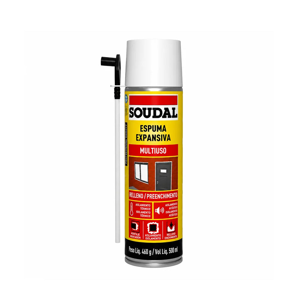 ESPUMA POLIURETANO 500 ML SOUDAL 123362