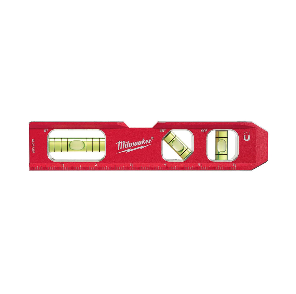 NIVEL TORPEDO 6 PULG MAGNETICO 48-22-5107 MILWAUKEE