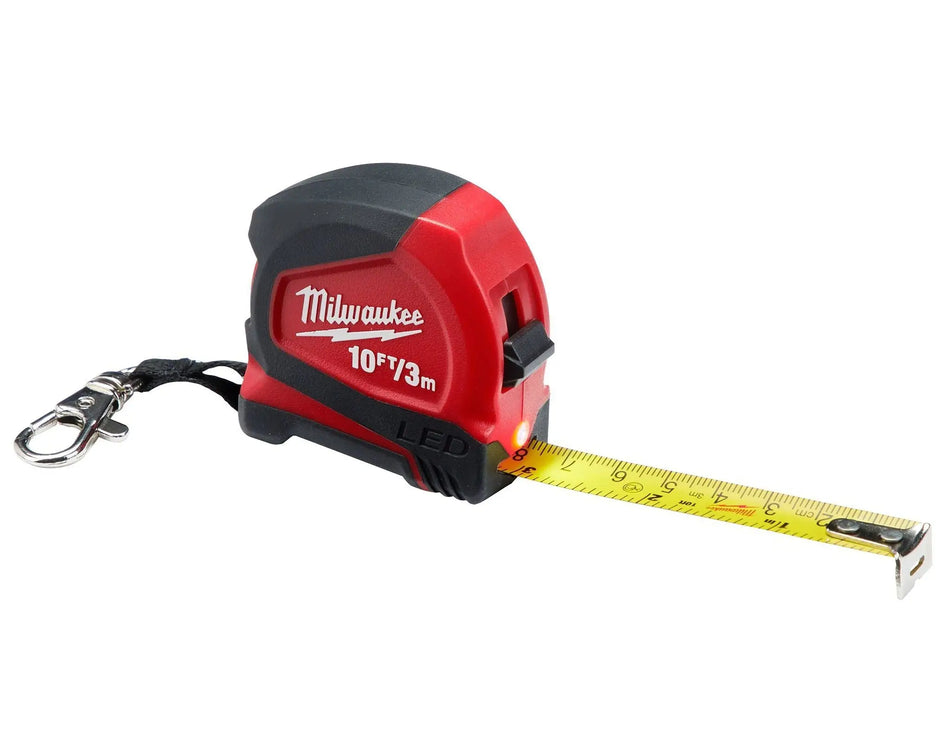 HUINCHA MEDIR 3 MTS TIPO LLAVERO MILWAUKEE 48-22-6601