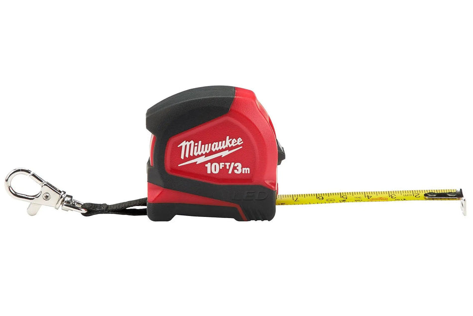 HUINCHA MEDIR 3 MTS TIPO LLAVERO MILWAUKEE 48-22-6601