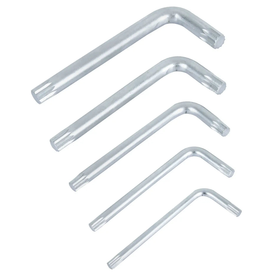 JUEGO LLAVES PUNTA IMBUS M5-M12 5PZ H15M105S