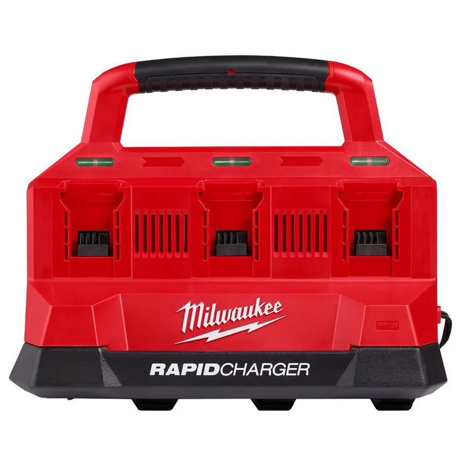 CARGADOR BATERIA MILWAUKEE M18 6 POSICIONES 48-59-1809