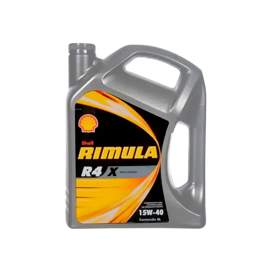 ACEITE MOTOR 15W40 RIMULA R4 SHELL 4 LTS