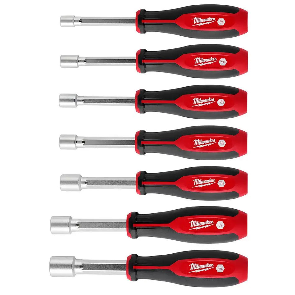 SET DESTORNILLADORES HEXAGONALES EN PULG 7 PZ 48-22-2547 MILWAUKEE