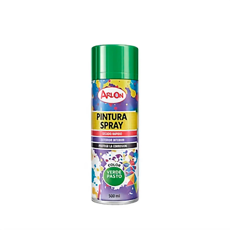PINTURA SPRAY 400 ML VERDE PASTO ARLON