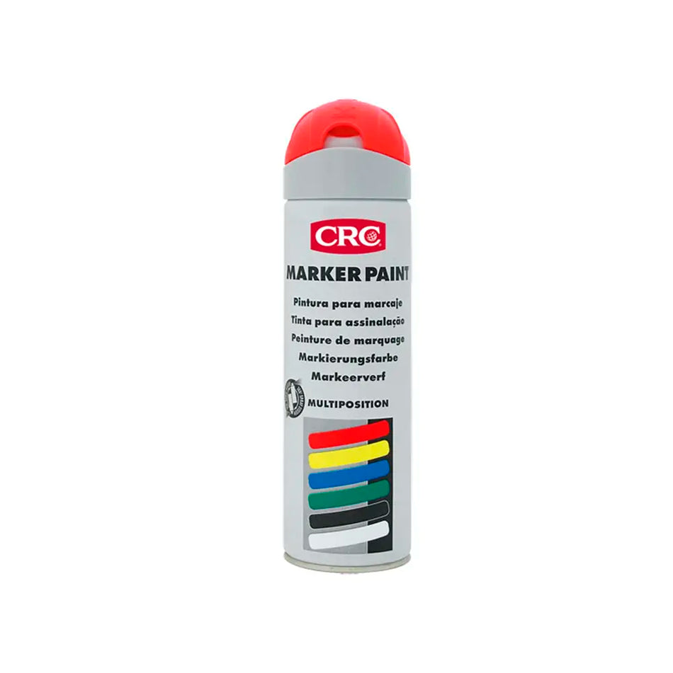 PINTURA SPRAY 500 ML FLUOR ROJO CRC