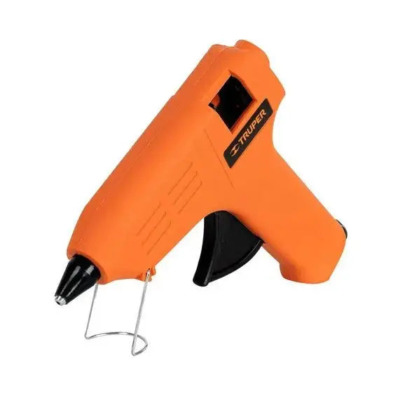 PISTOLA TUBO SILICONA ECONOMICA NARANJA TRUPER
