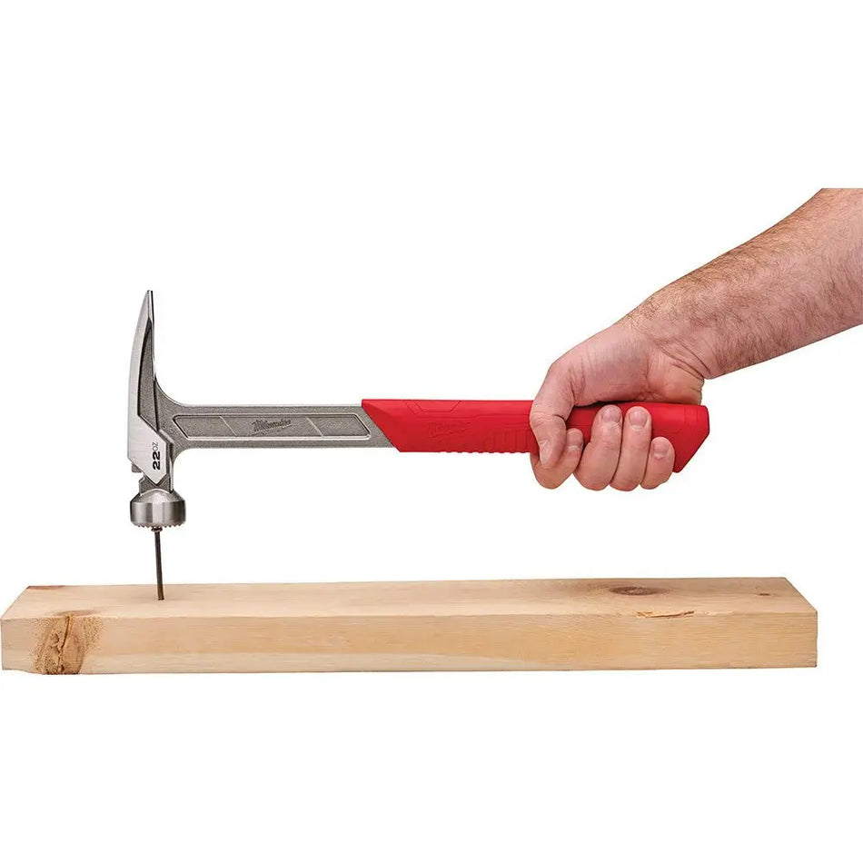 MILWAUKEE 22 OZ. SMOOTH FACE FRAMING HAMMER 48-22-9022