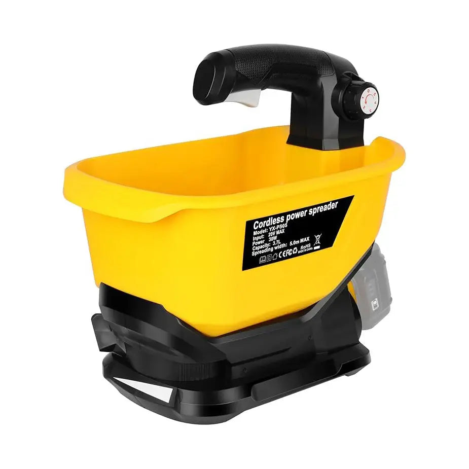 20V CORDLESS SEED SPREADER FOR DEWALT BATTERY