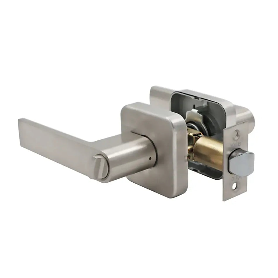 CERRADURA PUERTA TUBULAR BARI C/MANILLA BAÑO NIQUEL 160551