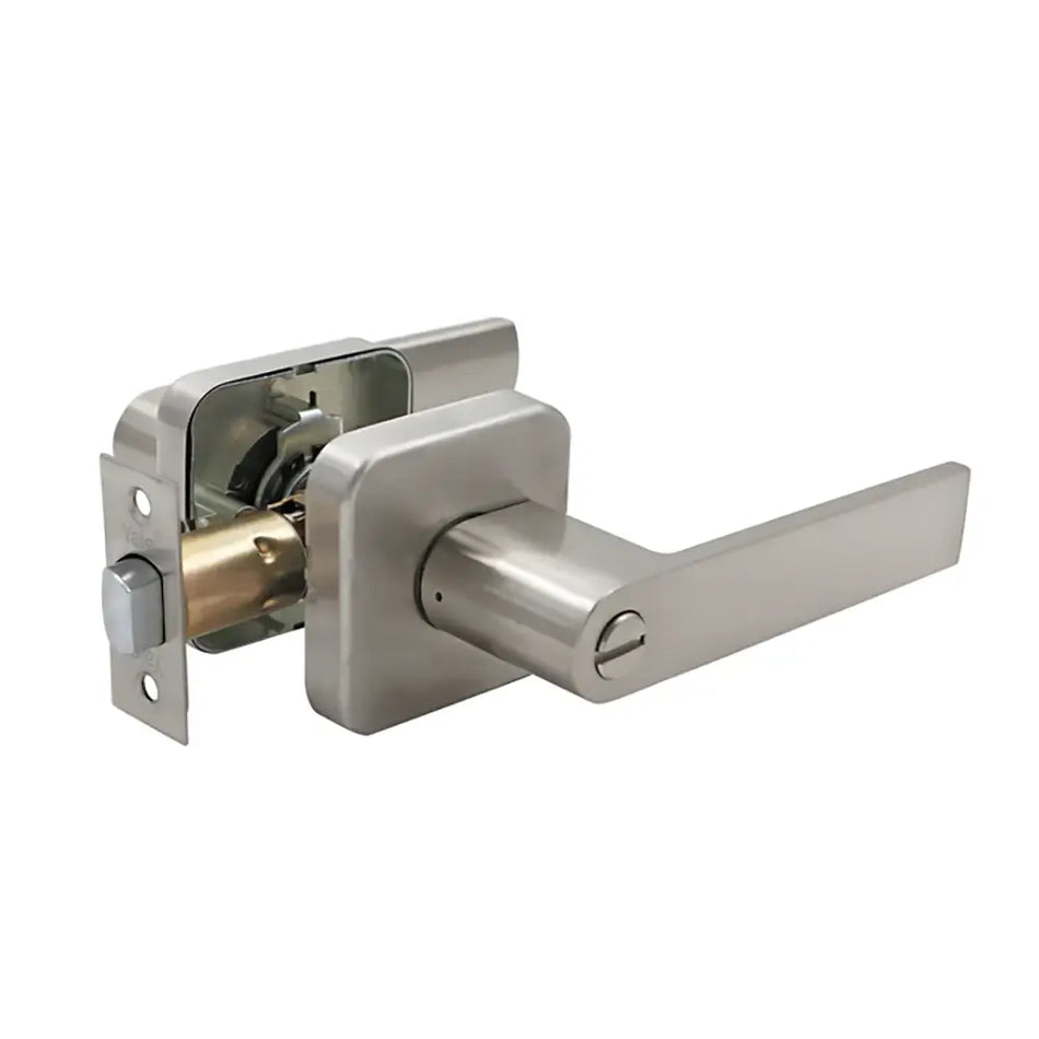 CERRADURA PUERTA TUBULAR BARI C/MANILLA BAÑO NIQUEL 160551