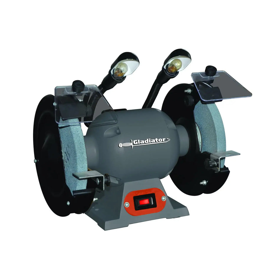 ESMERIL DE BANCO 8 PULG 3/4 HP GLADIADOR 608/220/50