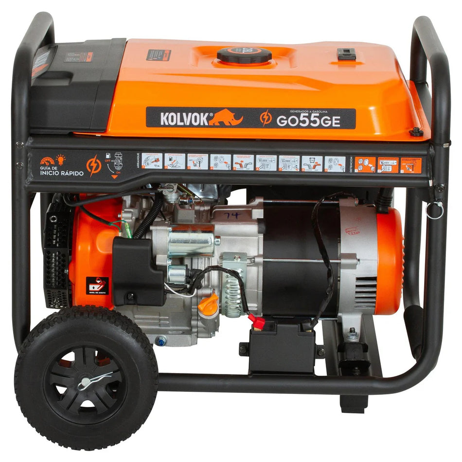 GENERADOR 5.5 KVA BENCINERO GO55GE KOLVOK