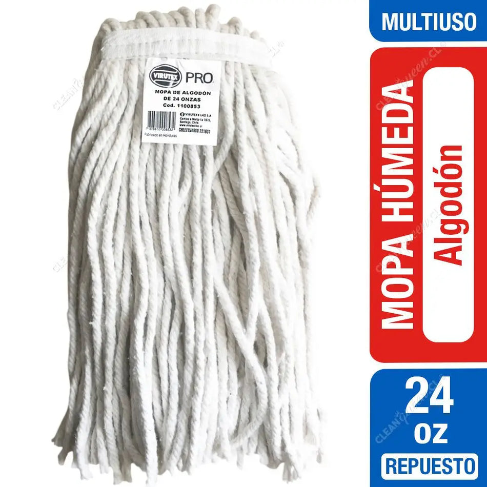 REPUESTO MOPA ALGODON 24 ONZAS VIRUTEX PRO 1100853