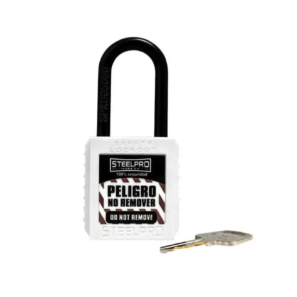 CANDADO DIELECTRICO BLOQUEO GRIS STEELPRO