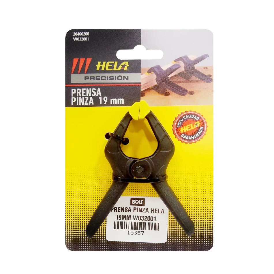 PRENSA PINZA HOBBISTA 19 MM HELA W032001