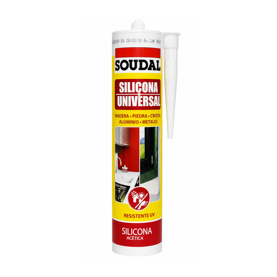 SILICONA ACETICA BRONCE 280 ML SOUDAL