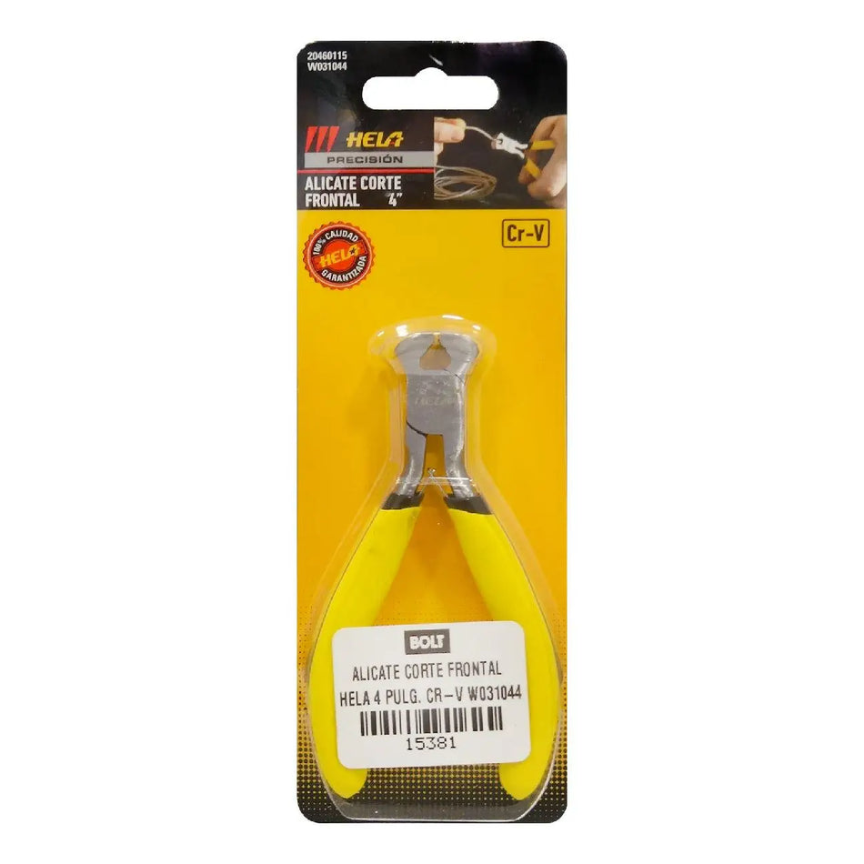 ALICATE CORTE FRONTAL 4 PULG HELA CR-V W031044