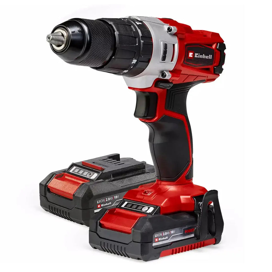 TALADRO INAL 18V C/2BAT EINHELL TE-CD 18/2 LI 2X2.0 AH