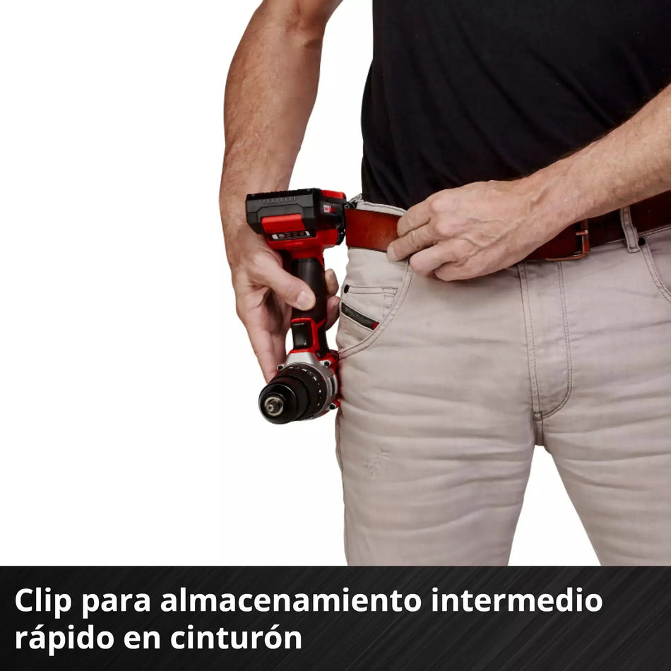 TALADRO INAL 18V C/2BAT EINHELL TE-CD 18/2 LI 2X2.0 AH