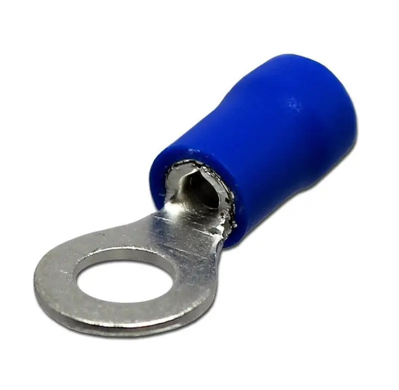 TERMINAL ELEC OJO 3.7 MM AZUL SEMI-AISL