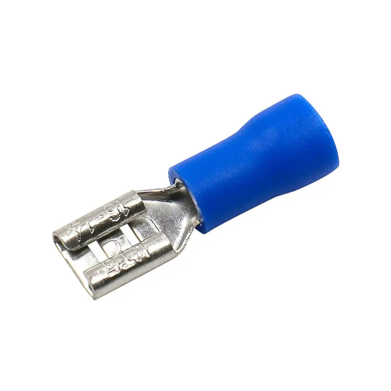 BLUE SEMI-INSULATED FEMALE SPADE TERMINAL