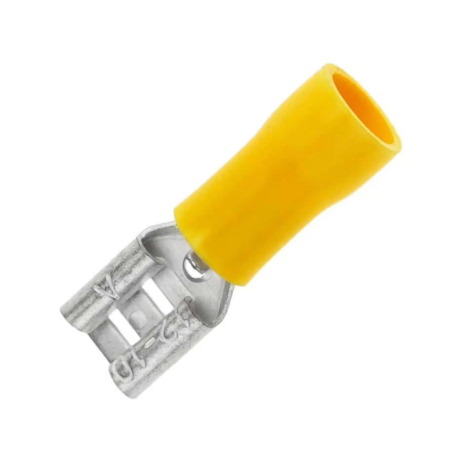 TERMINAL ELEC PALETA HEMBRA AMARILLO SEMI-AISL 13-006