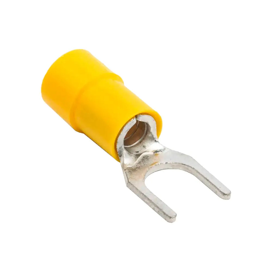 TERMINAL ELEC HORQUILLA 5 MM AMARILLO SEMI-AISL