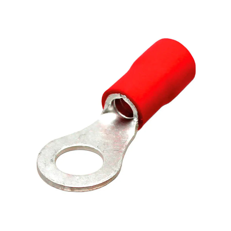 TERMINAL ELEC OJO 8.3 MM ROJO SEMI-AISL