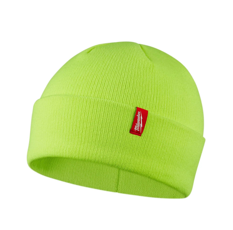 MILWAUKEE 503HV HI-VIS WOOL BEANIE